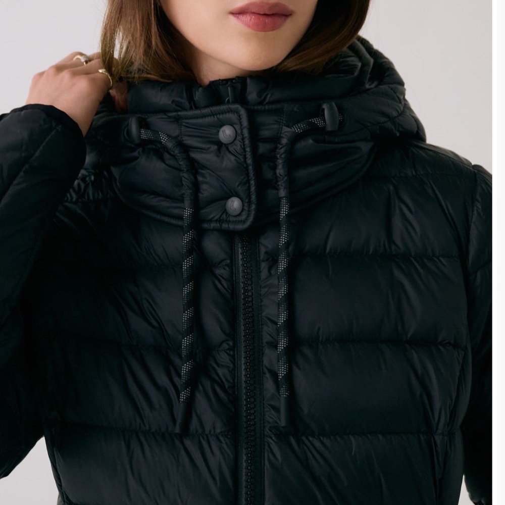 Claudia Hooded Packable Down Jacket - image 4